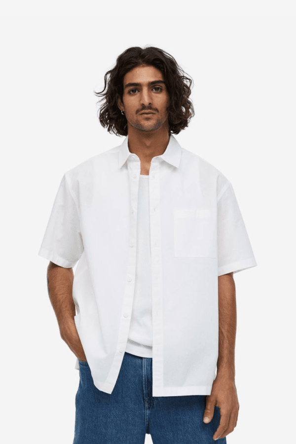 Camisa Relaxed fit H&M