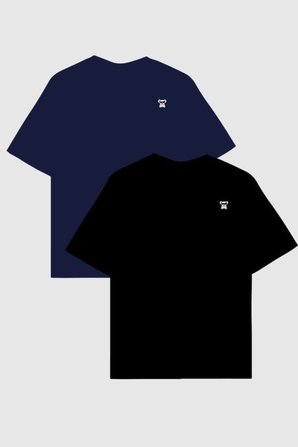Paquete de 2 koala negro y azul (regular fit)