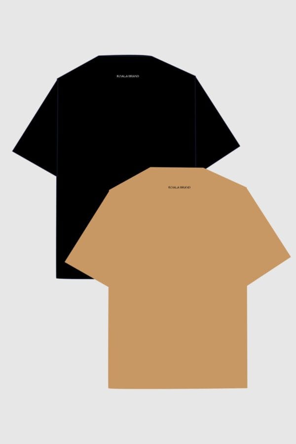 Paquete de 2 koala negro y beige (regular fit) - Imagen 2