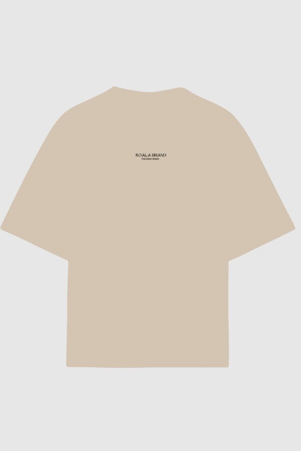 Basic Beige Vintage Oversized Koala