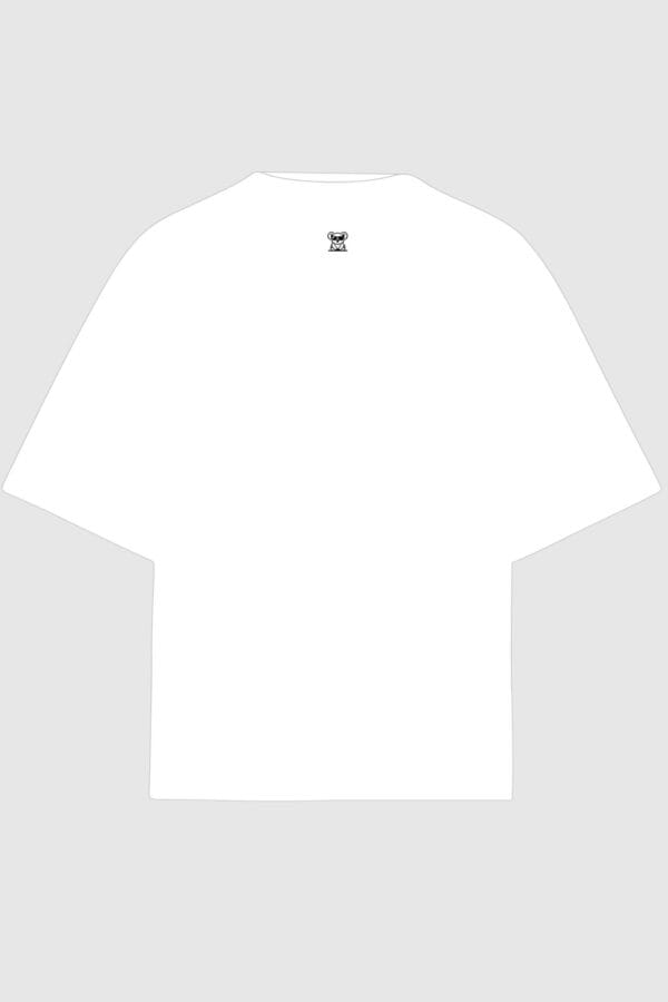 Basic Blanco Vintage Oversized Koala - Imagen 2